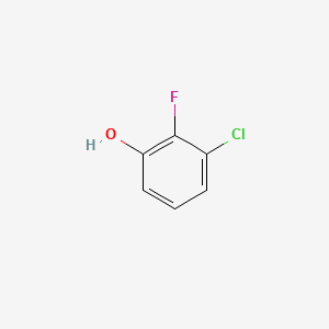 molecular formula C6H4ClFO B1350553 3-Chloro-2-fluorophenol CAS No. 2613-22-1