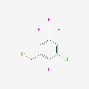 3-Chloro-2-fluoro-5-(trifluoromethyl)benzyl bromide