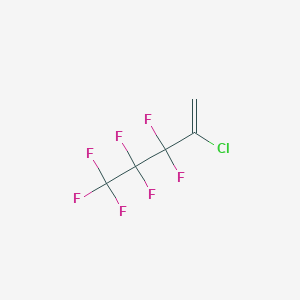 molecular formula C5H2ClF7 B1350557 2-Chloro-3,3,4,4,5,5,5-heptafluoropent-1-ene CAS No. 261503-64-4