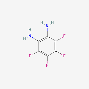 molecular formula C6H4F4N2 B1350565 3,4,5,6-Tetrafluorobenzene-1,2-diamine CAS No. 2993-07-9