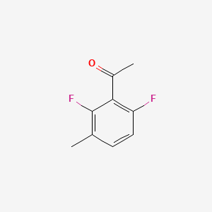 molecular formula C9H8F2O B1350569 2',6'-Difluoro-3'-methylacetophenone CAS No. 261763-31-9