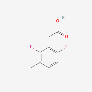 molecular formula C9H8F2O2 B1350570 2,6-Difluoro-3-methylphenylacetic acid CAS No. 261943-97-9