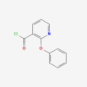 molecular formula C12H8ClNO2 B1350575 2-Phenoxypyridine-3-carbonyl chloride CAS No. 51362-49-3