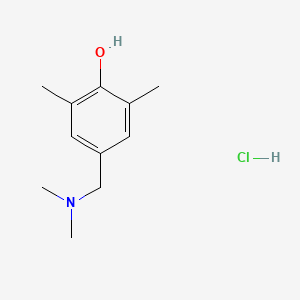 molecular formula C11H18ClNO B1350579 4-[(Dimethylamino)Methyl]-2,6-Dimethylphenol Hydrochloride CAS No. 72920-05-9