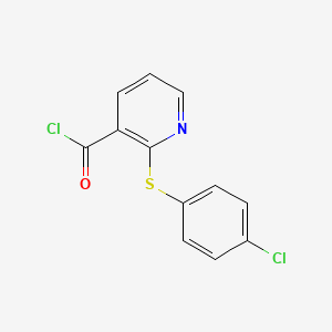 2-[(4-Chlorophenyl)Thio]Pyridine-3-Carbonyl Chloride