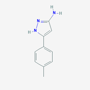 molecular formula C10H11N3 B135059 5-Amino-3-(4-methylphenyl)pyrazole CAS No. 151293-15-1