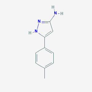 molecular formula C10H11N3 B135059 5-(P-tolyl)-1H-pyrazol-3-amine CAS No. 151293-15-1