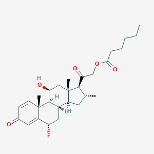molecular formula C28H39FO5 B135061 Fluocortolone caproate CAS No. 303-40-2
