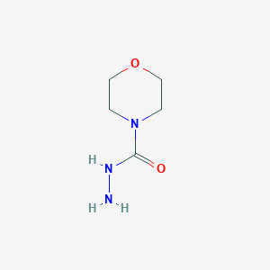 molecular formula C5H11N3O2 B1350617 吗啉-4-碳酰肼 CAS No. 29053-23-4