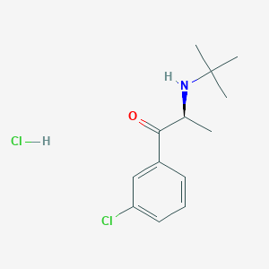 molecular formula C13H19Cl2NO B13506191 (s)-Bupropion hydrochloride CAS No. 324548-45-0