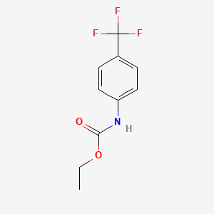 molecular formula C10H10F3NO2 B1350620 4-(Trifluoromethyl)phenylurethane CAS No. 23794-73-2