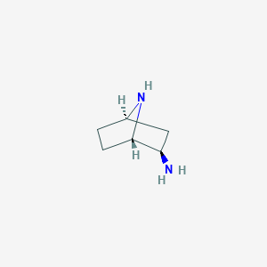 molecular formula C6H12N2 B13506260 (1S,2R,4R)-7-Azabicyclo[2.2.1]heptan-2-amine 