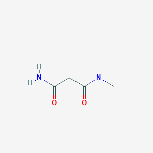 molecular formula C5H10N2O2 B135063 N',N'-dimethylpropanediamide CAS No. 131566-91-1