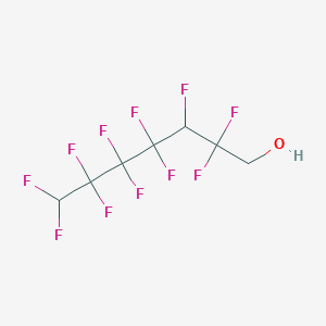 molecular formula C7H5F11O B1350631 1H,1H,3H,7H-Perfluoroheptan-1-ol CAS No. 82793-41-7