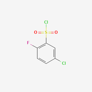molecular formula C6H3Cl2FO2S B1350638 5-Chloro-2-fluorobenzenesulfonyl chloride CAS No. 351003-49-1