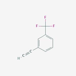 molecular formula C9H5F3 B1350642 1-Ethynyl-3-(trifluoromethyl)benzene CAS No. 705-28-2