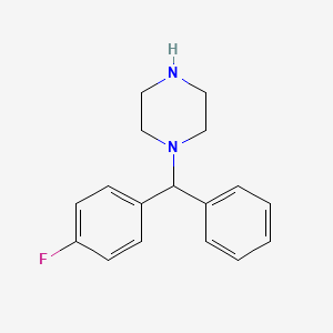 1-((4-Fluorophenyl)(phenyl)methyl)piperazine