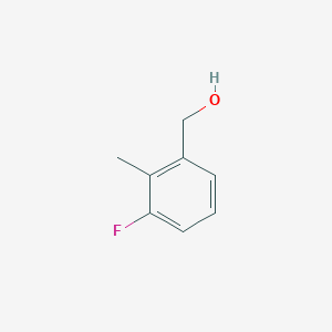 molecular formula C8H9FO B1350655 3-Fluoro-2-methylbenzyl alcohol CAS No. 500912-13-0