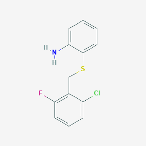 2-(2-Chloro-6-fluorobenzylthio)aniline