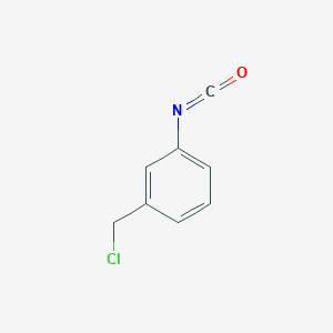 molecular formula C8H6ClNO B13507064 3-(Chloromethyl)-phenylisocyanate 