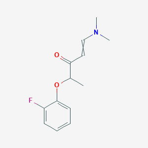 1-(Dimethylamino)-4-(2-fluorophenoxy)pent-1-en-3-one