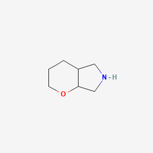 molecular formula C7H13NO B13507413 Octahydropyrano[2,3-c]pyrrole 