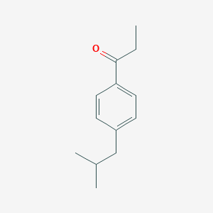 molecular formula C13H18O B135077 1-(4-Isobutylphenyl)propan-1-one CAS No. 59771-24-3