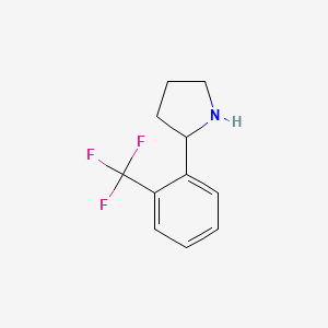 2-[2-(Trifluoromethyl)phenyl]pyrrolidine