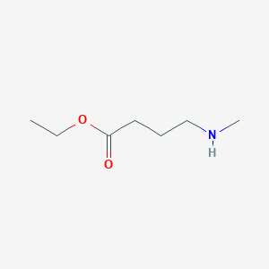 molecular formula C7H15NO2 B13508047 Ethyl 4-(methylamino)butanoate CAS No. 41880-28-8
