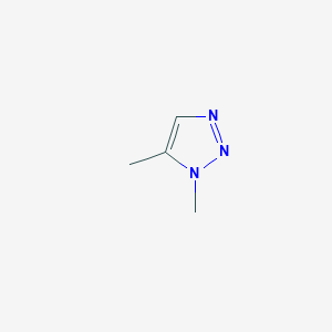 molecular formula C4H7N3 B13508208 1,5-Dimethyl-1H-1,2,3-triazole CAS No. 15922-53-9