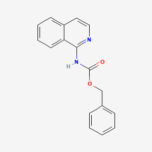 molecular formula C17H14N2O2 B13508334 benzyl N-(isoquinolin-1-yl)carbamate 