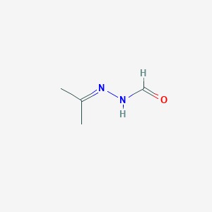 molecular formula C4H8N2O B1350839 1-Methylethylidene hydrazine carboxaldehyde CAS No. 3880-50-0