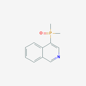 molecular formula C11H12NOP B13508664 4-(Dimethylphosphoryl)isoquinoline 