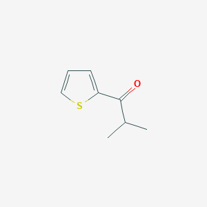 molecular formula C8H10OS B1350883 2-Methyl-1-(thiophen-2-yl)propan-1-one CAS No. 36448-60-9