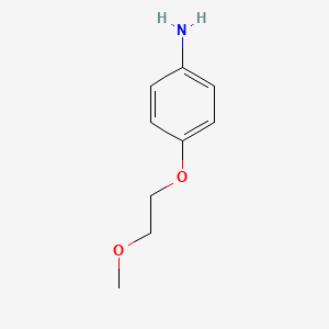 molecular formula C9H13NO2 B1350914 4-(2-Methoxyethoxy)aniline CAS No. 33311-29-4