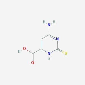6-Amino-2-sulfanylidene-2,3-dihydropyrimidine-4-carboxylic acid