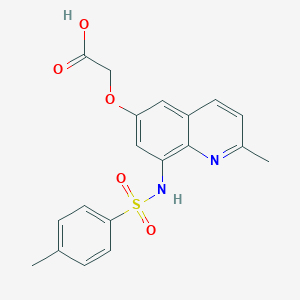 molecular formula C19H18N2O5S B135092 Zinquin CAS No. 151606-29-0