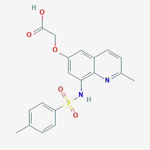 molecular formula C21H22N2O5S B135092 Zinquin CAS No. 151606-29-0