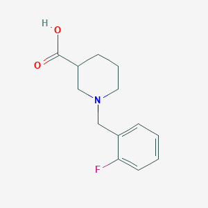 1-(2-Fluorobenzyl)piperidine-3-carboxylic acid