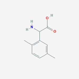 Amino(2,5-dimethylphenyl)acetic acid