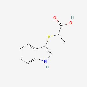 2-(1H-Indol-3-ylsulfanyl)-propionic acid