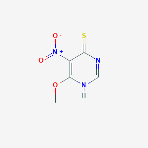 6-methoxy-5-nitro-1H-pyrimidine-4-thione