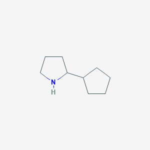 molecular formula C9H17N B1350951 2-Cyclopentylpyrrolidine CAS No. 383127-36-4