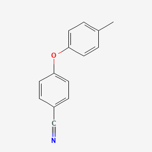 molecular formula C14H11NO B1350955 4-(p-Tolyloxy)benzonitrile CAS No. 37563-42-1