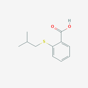2-[(2-Methylpropyl)sulfanyl]benzoic acid