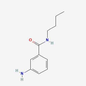 molecular formula C11H16N2O B1350964 3-amino-N-butylbenzamide CAS No. 6837-99-6