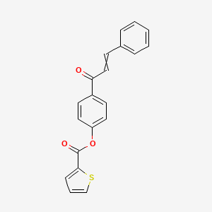 4-Cinnamoylphenyl 2-thiophenecarboxylate