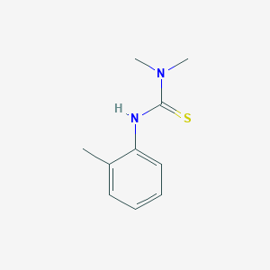 molecular formula C10H14N2S B1350968 1,1-Dimethyl-3-(2-methylphenyl)thiourea CAS No. 2741-12-0