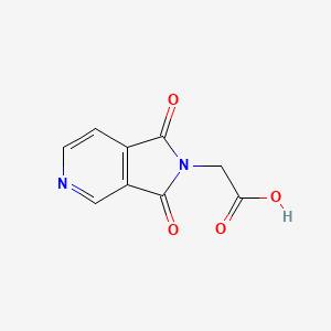 (1,3-dioxo-1,3-dihydro-2H-pyrrolo[3,4-c]pyridin-2-yl)acetic acid
