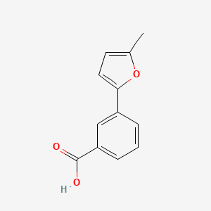 molecular formula C12H10O3 B1350976 3-(5-methyl-2-furyl)benzoic Acid CAS No. 400746-01-2